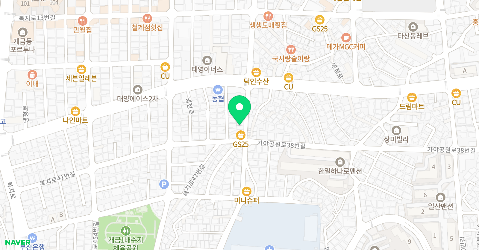 티나피아노 학원 위치