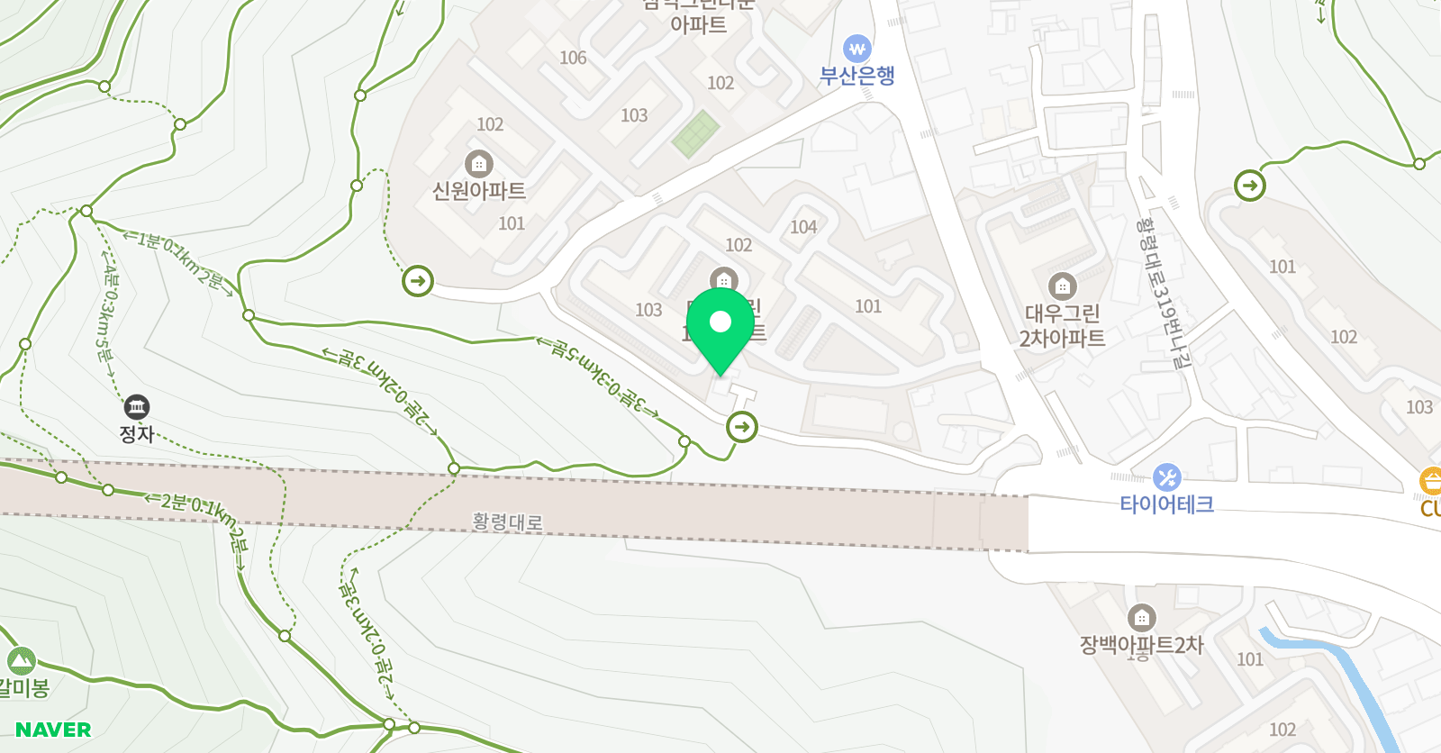 삼성 영어학원 대연교실 위치