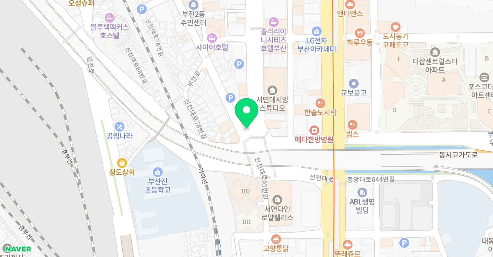 진경영어 위치