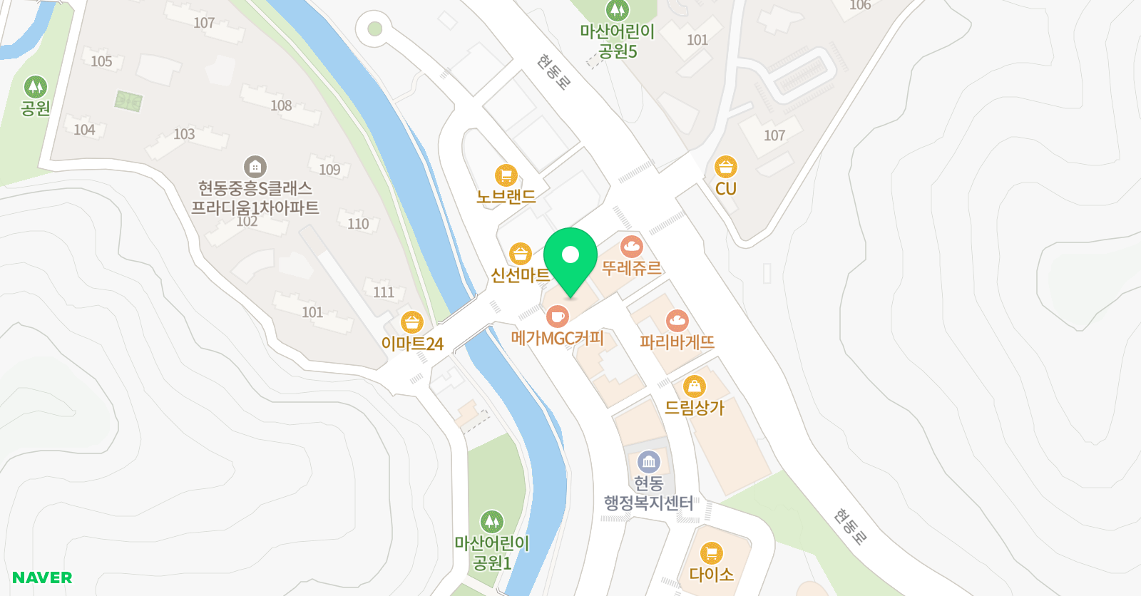 일구 댄스아카데미 위치
