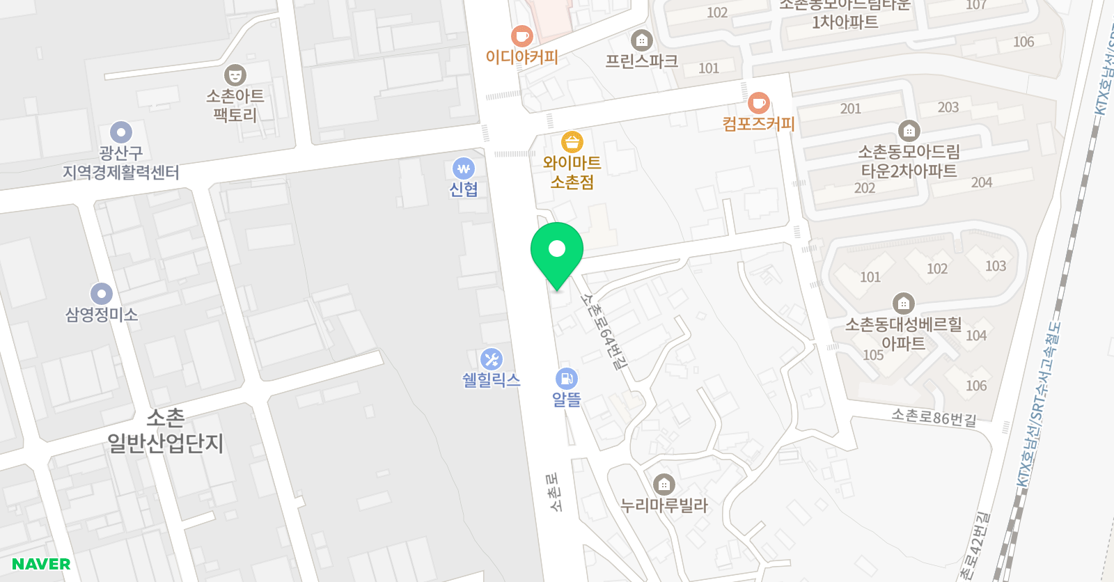 테디 영어학원 위치