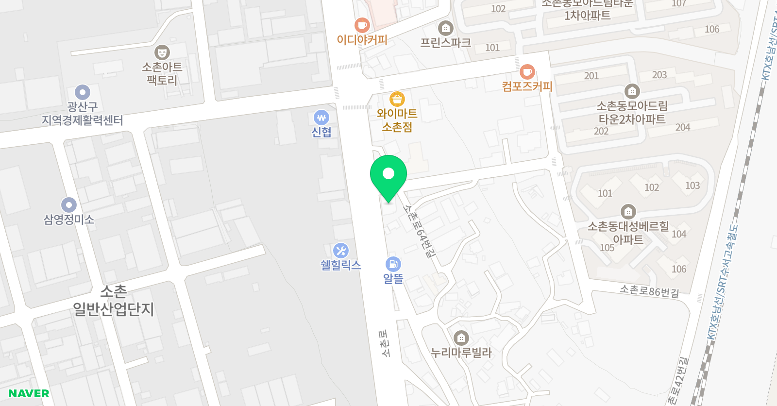 구쌤 수학 학원 위치
