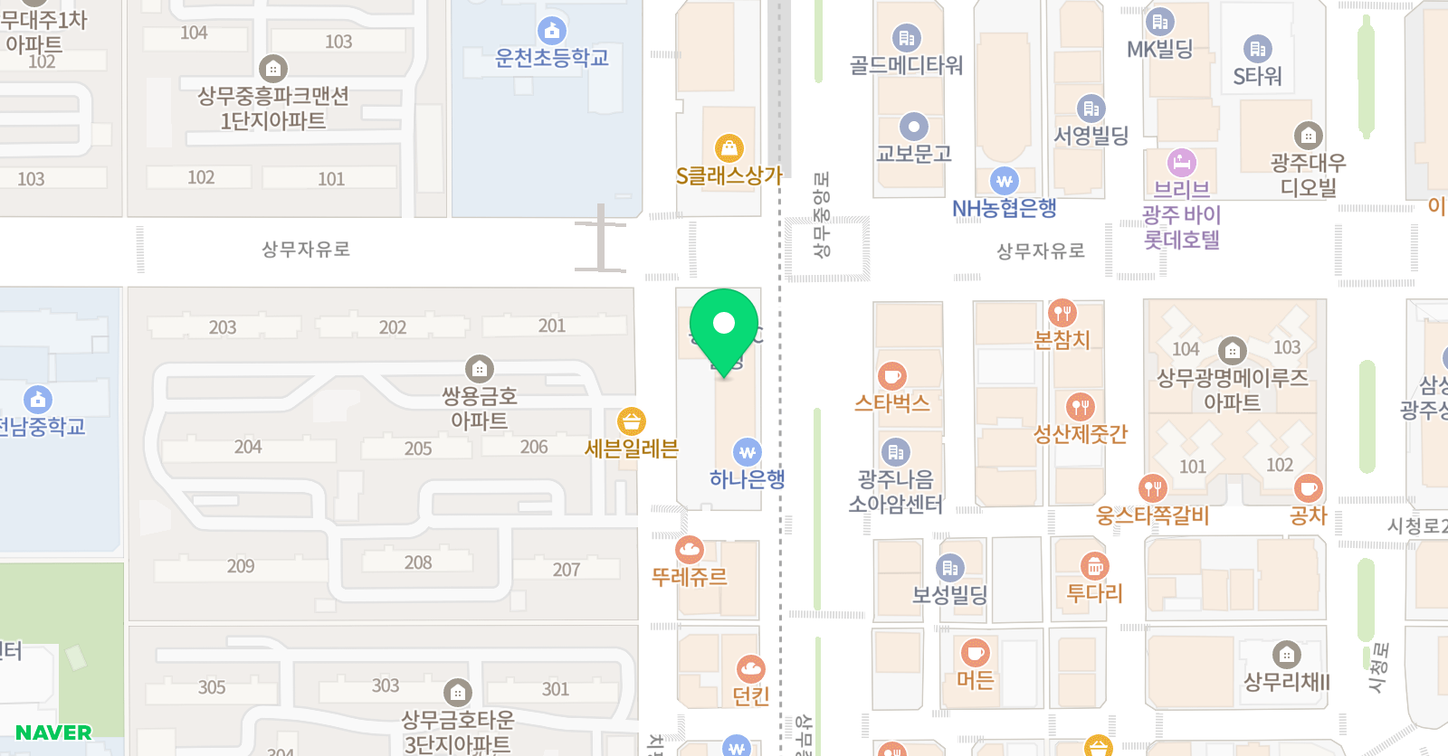 유범호 과학학원 위치