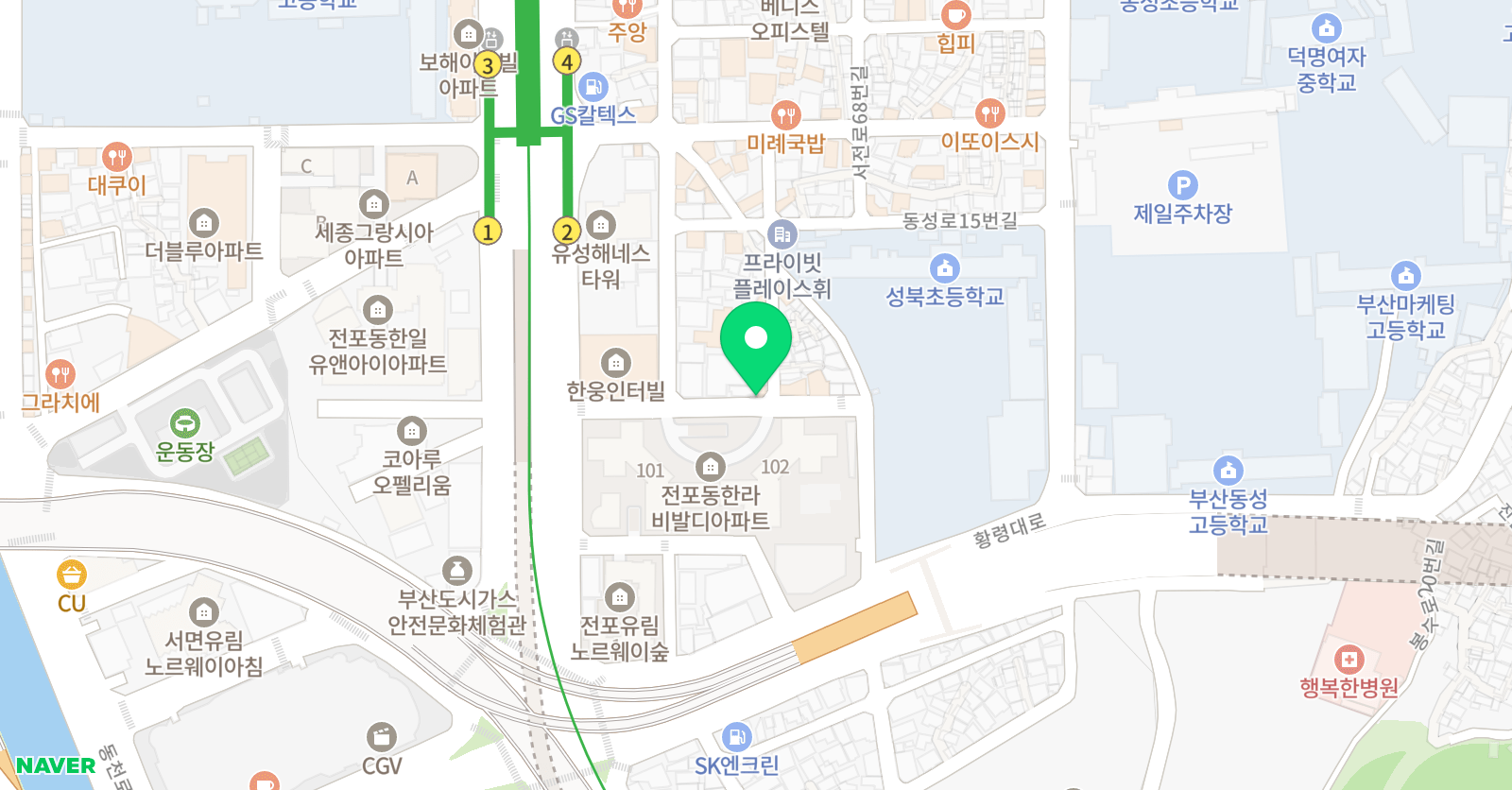잔디 피아노 위치