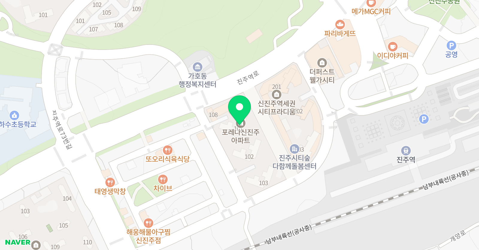 어린화가들 신진주원 위치