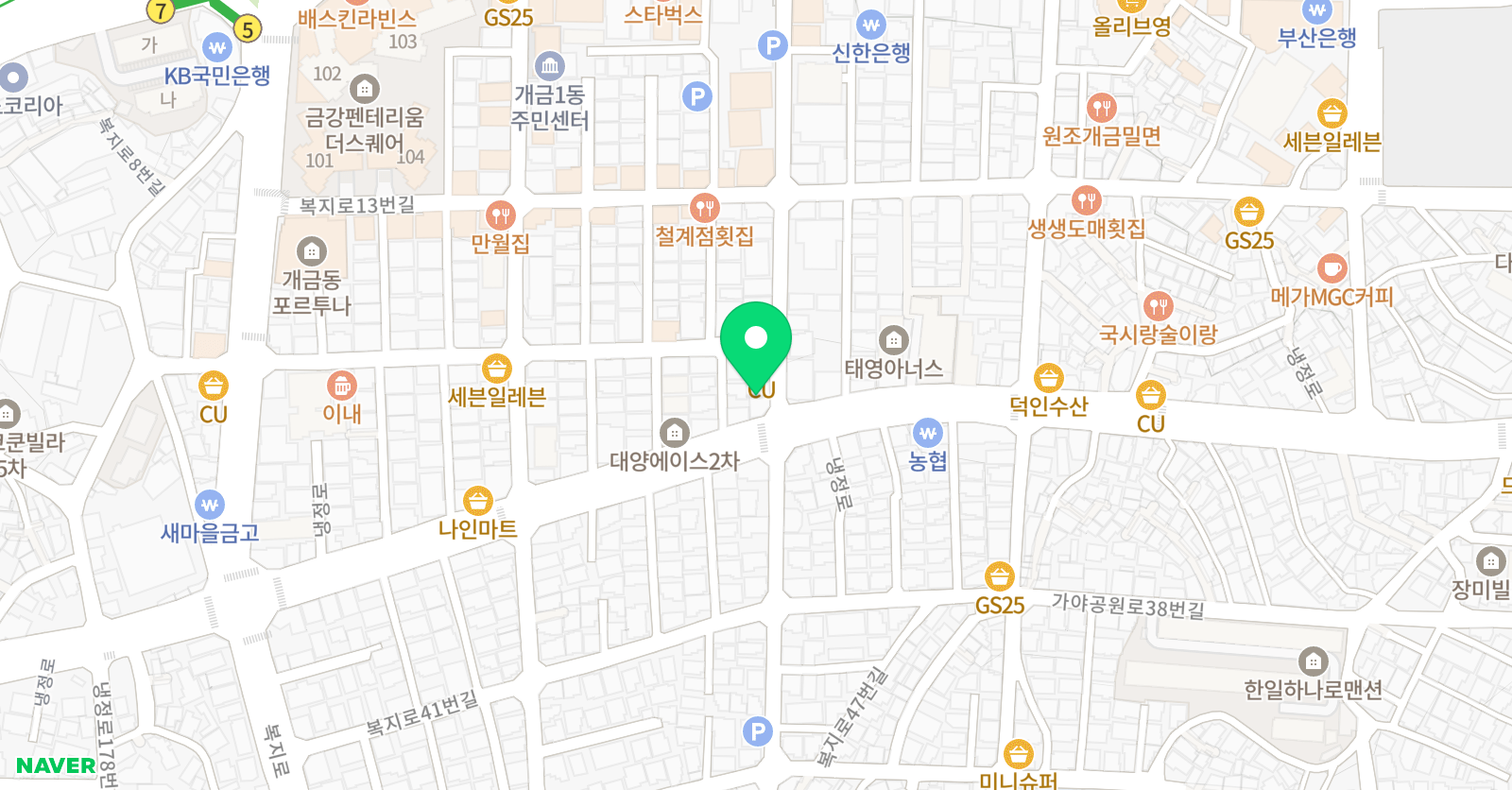 폴라리스 수학학원 위치