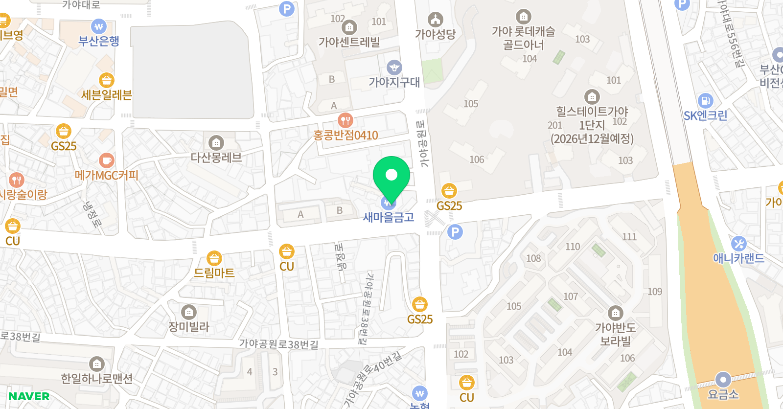 현 수학영어학원 위치