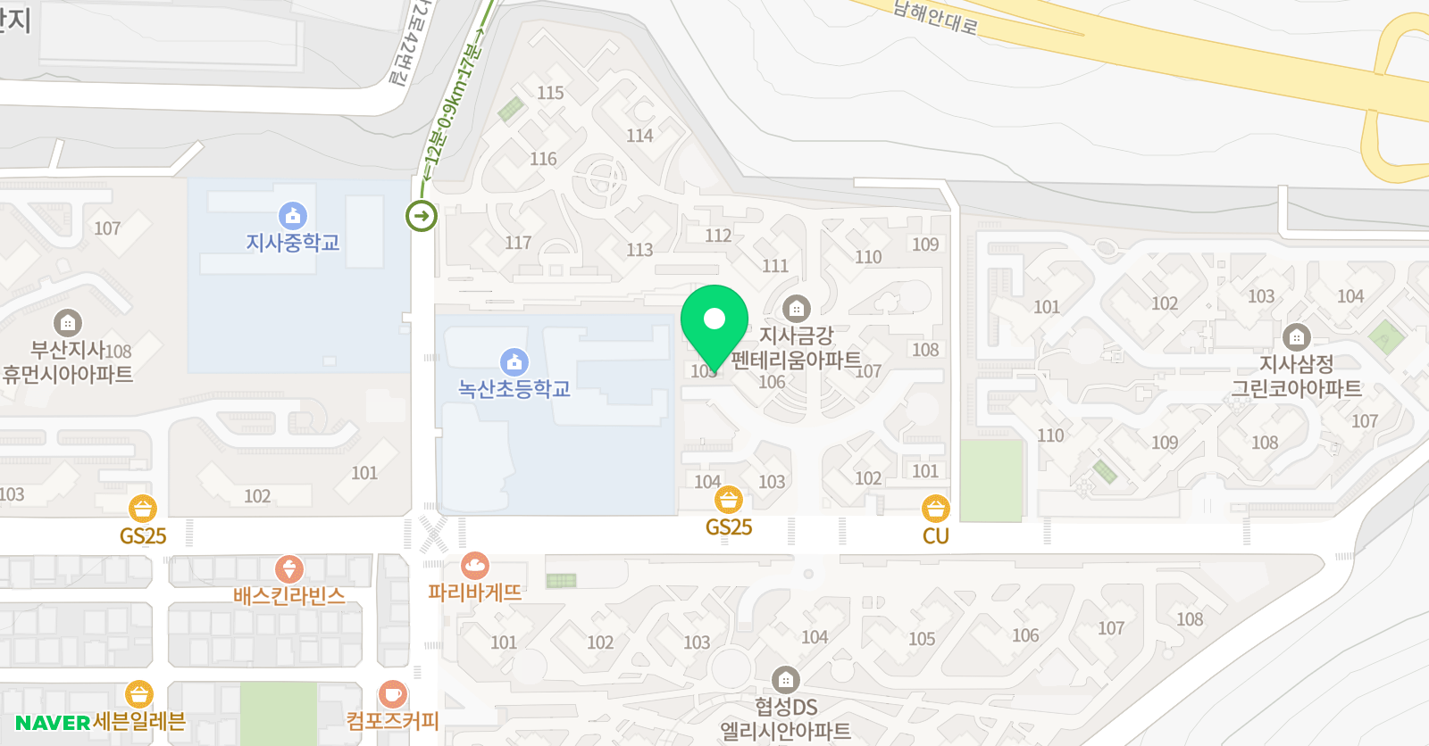 YBM램클래스 지사1호점 위치