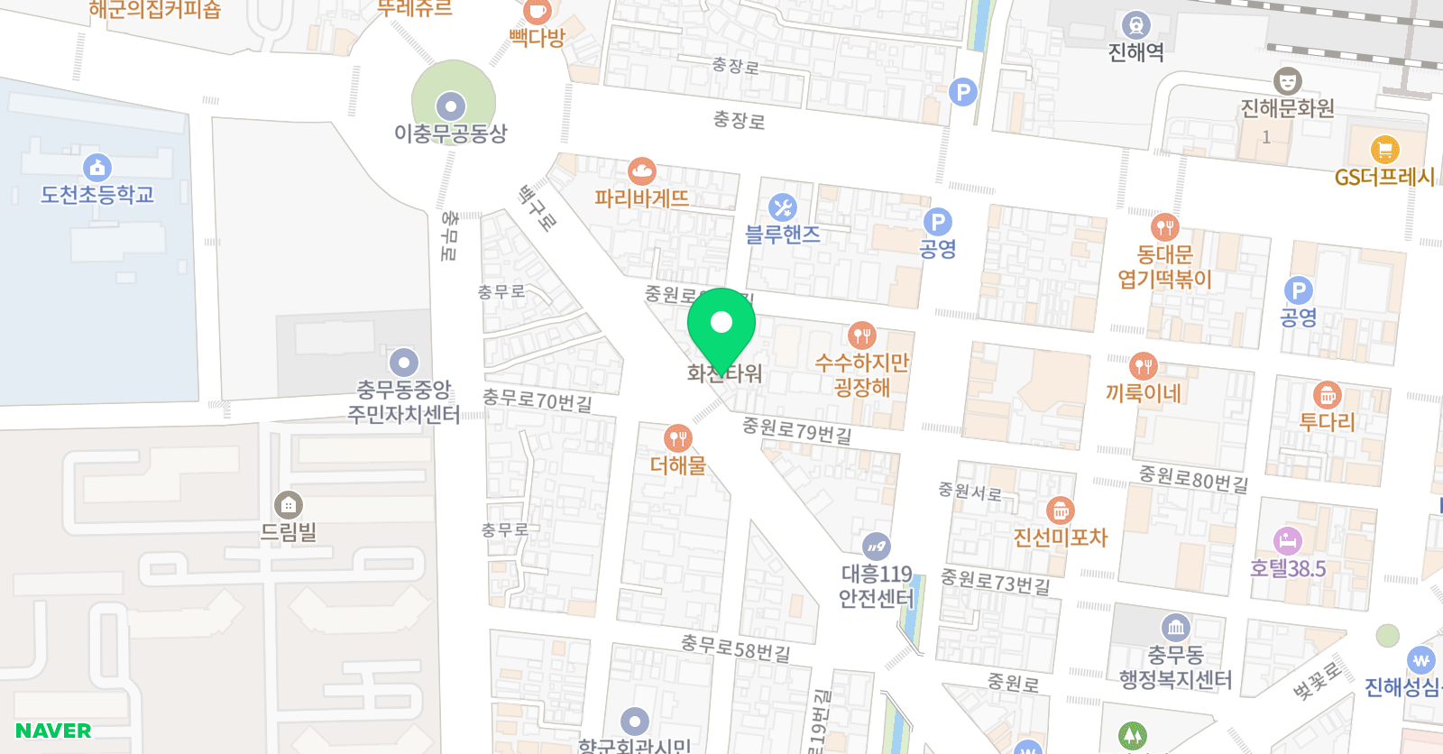 솔루션 영수학원 위치