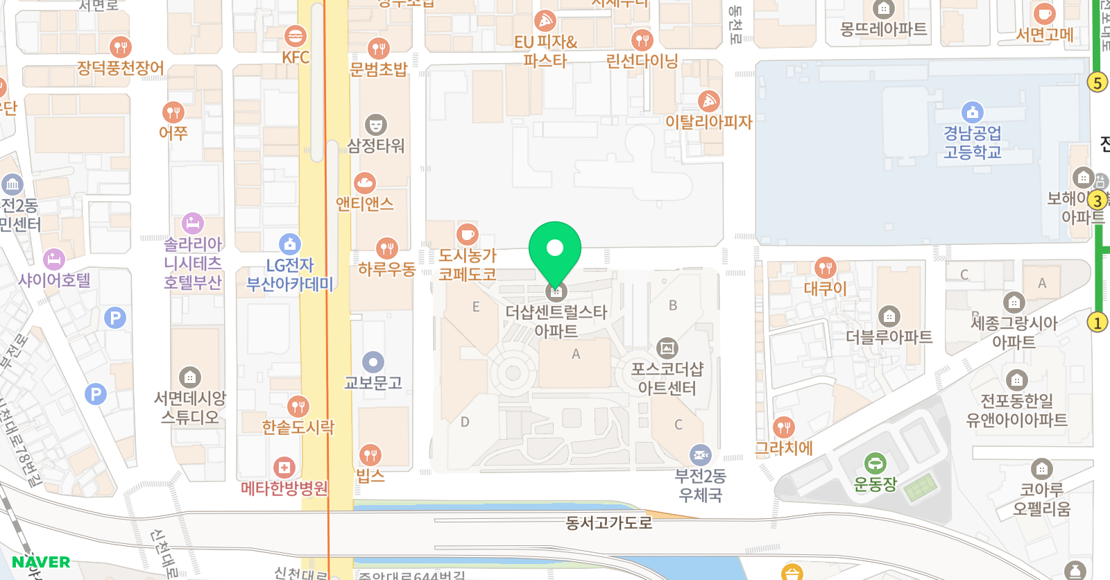 김다정 개인과외교습소 위치