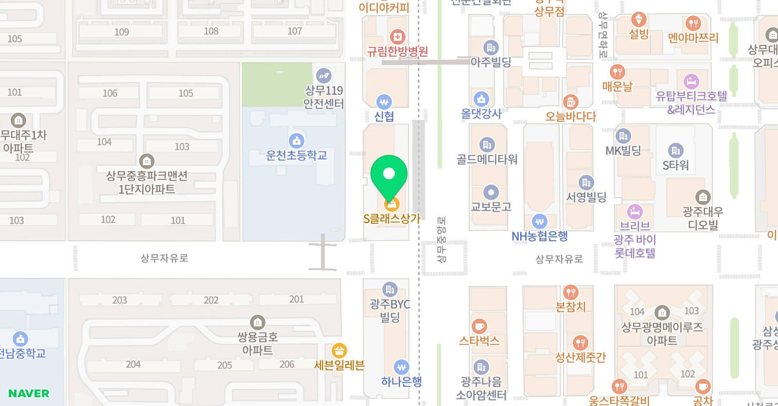 수학에빠지다 학원 위치