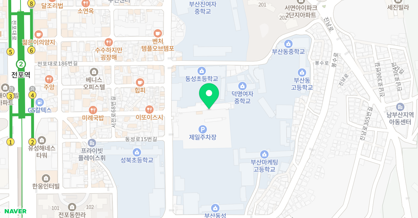 엘리트스피치 학원 위치