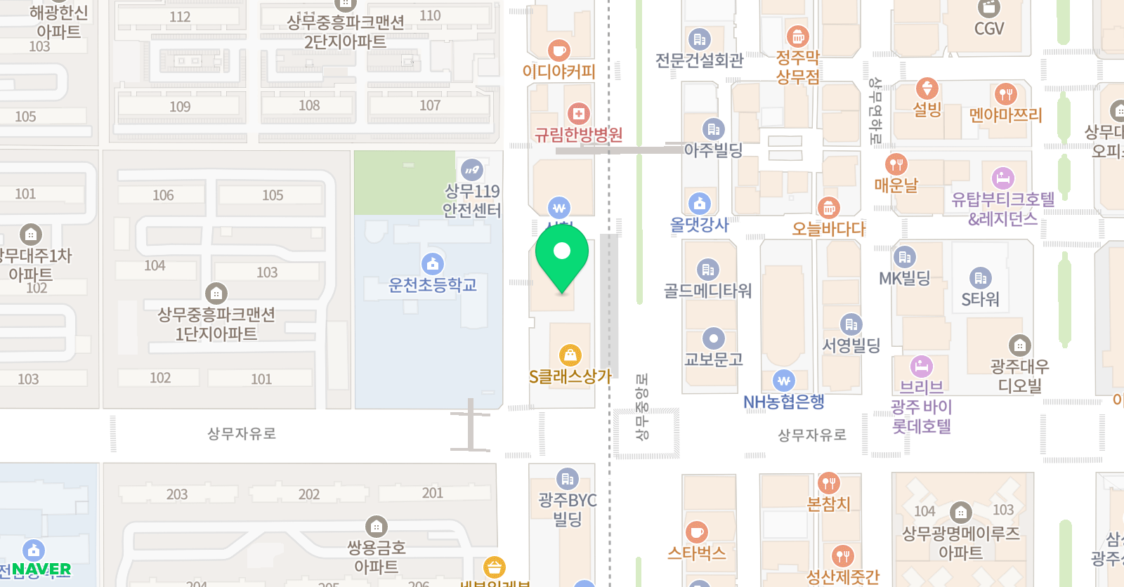 한스 어학원 위치
