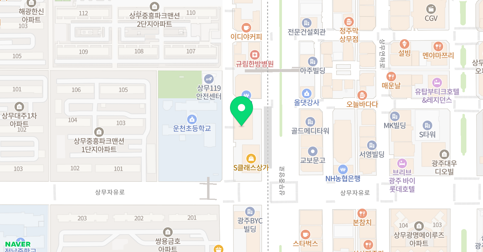 다원 수학학원 위치