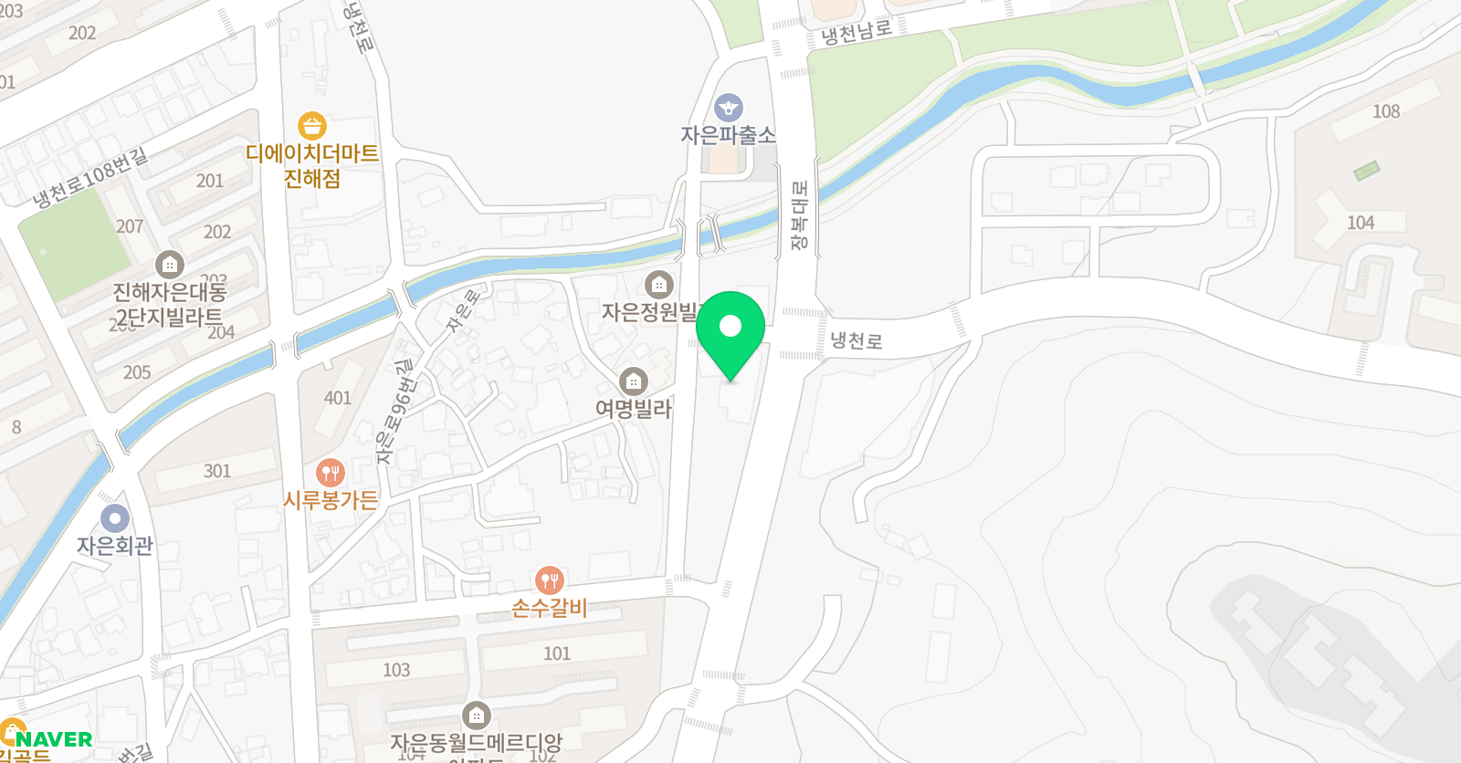라벨 음악학원 위치