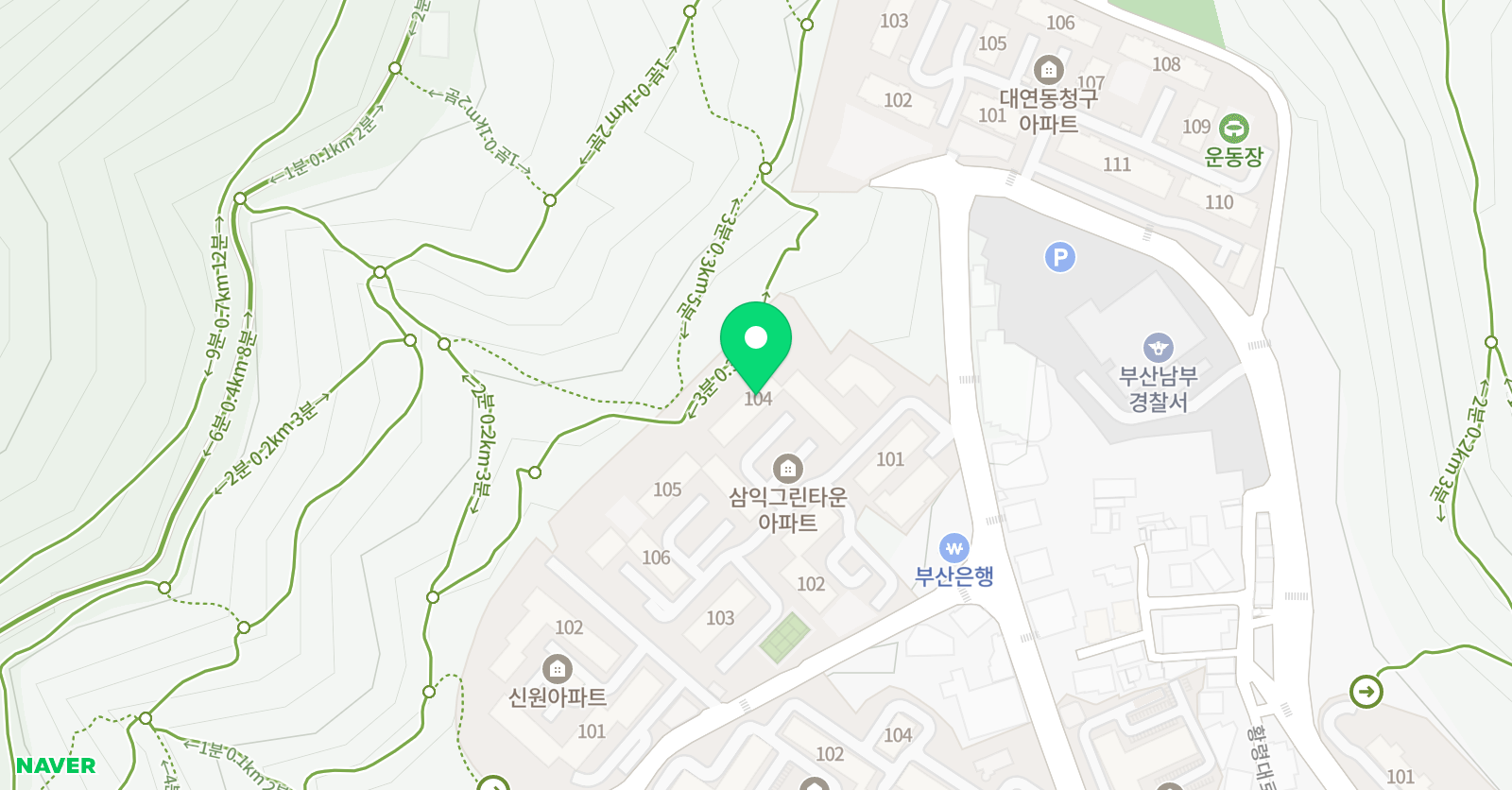 아소비 부산 대연삼익그린점 위치