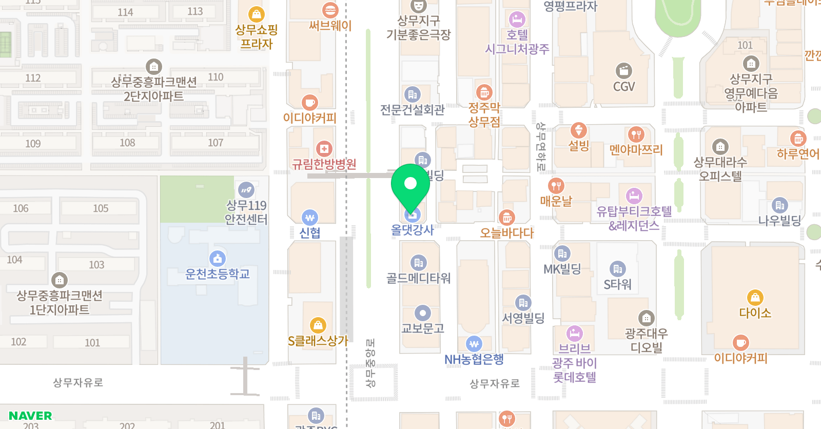 비기닝 뮤직앤댄스아카데미 위치