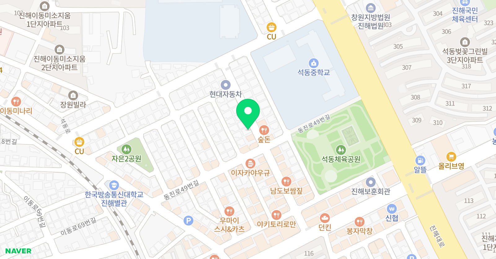 문크쌤의 수학교습소 위치
