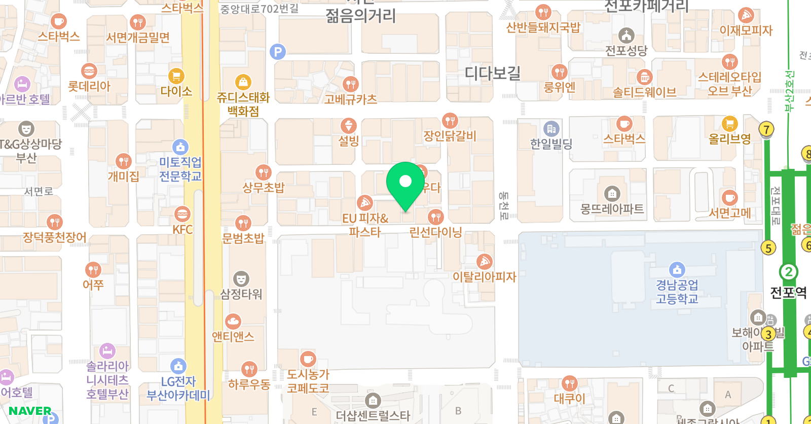 공자아카데미 중국어 위치