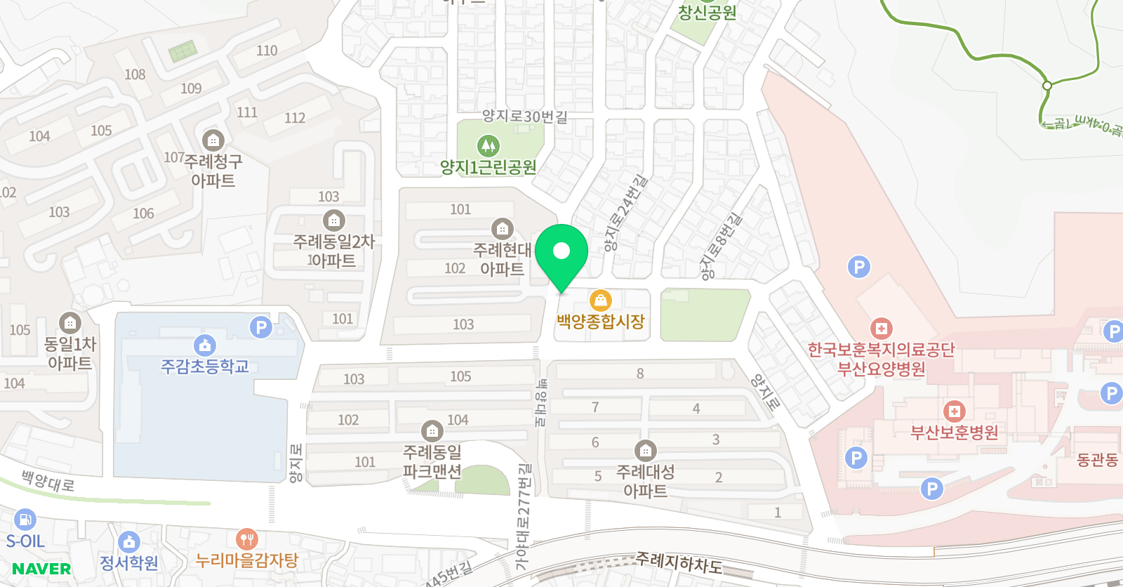 유강 태권도 저학년교육관 유아교육관 위치