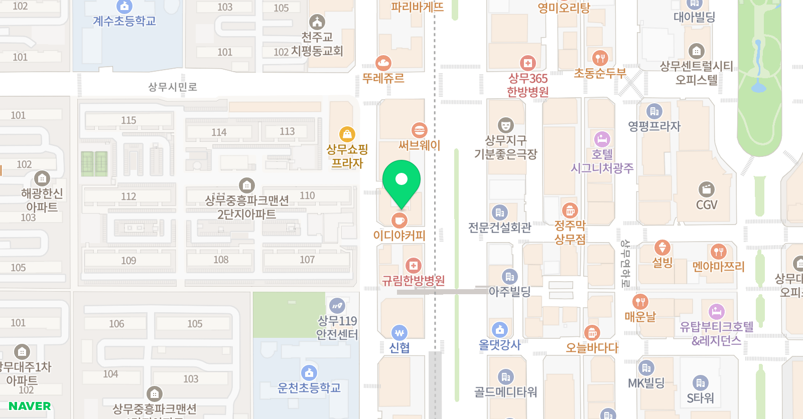 와와 학습코칭학원 위치