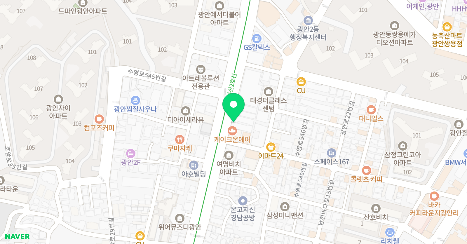 광안동 자기주도학습 위치