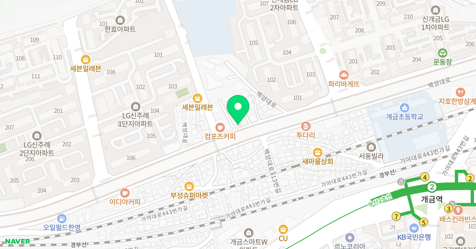 라온 수학 위치