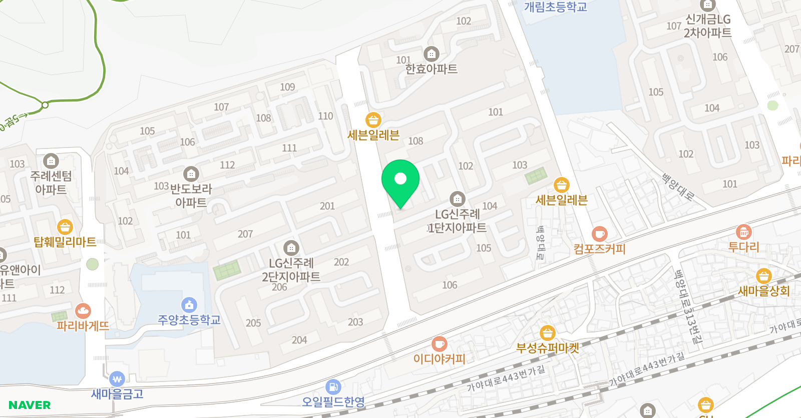 피아노소리 음악교습소 위치