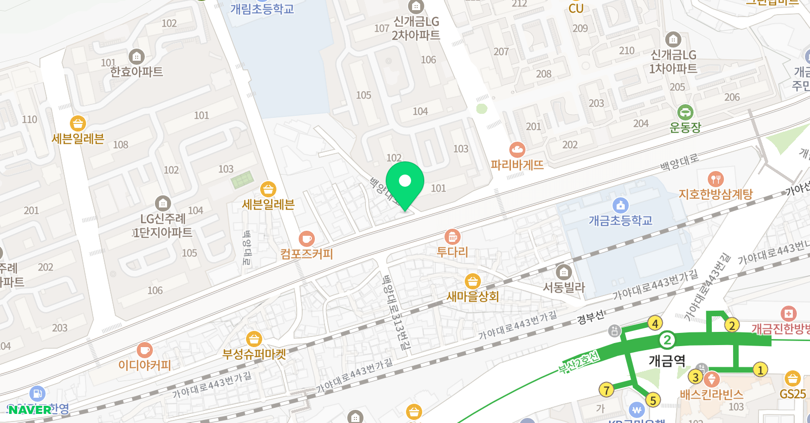 황주현 음악학원 위치
