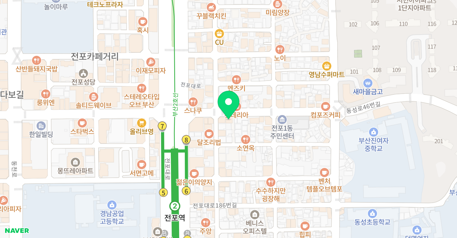추드시 무용학원 위치