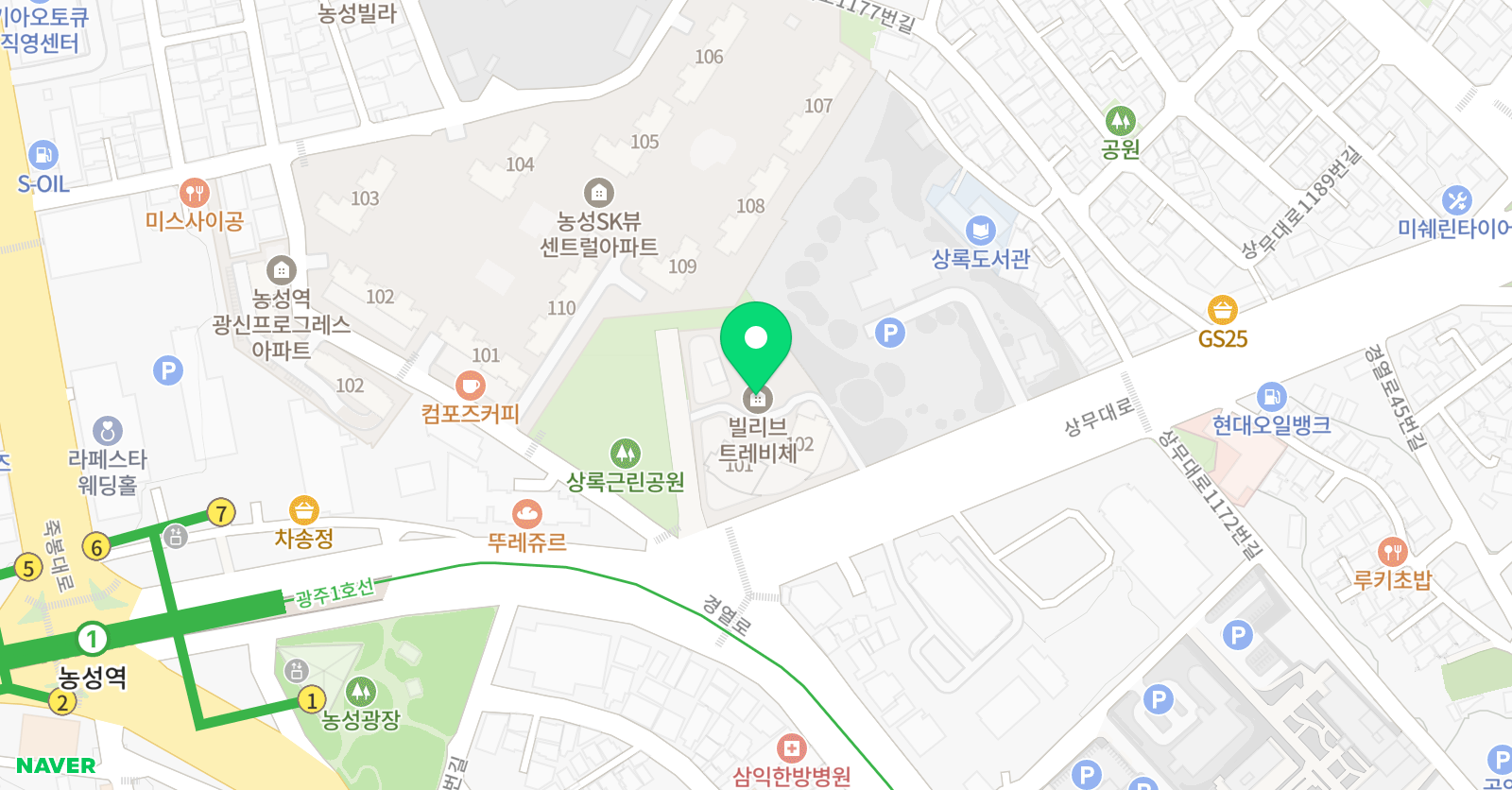 마운트올리브프랩 위치