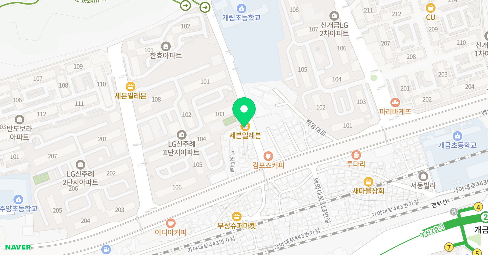 유쌤 수학 위치