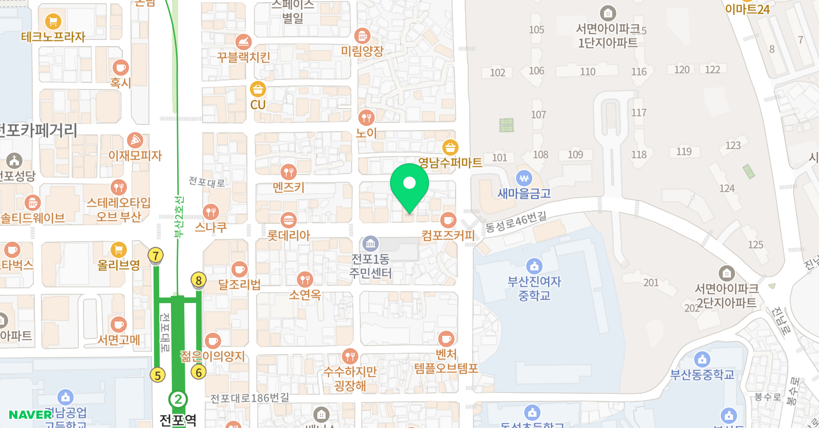 성호 학원 위치