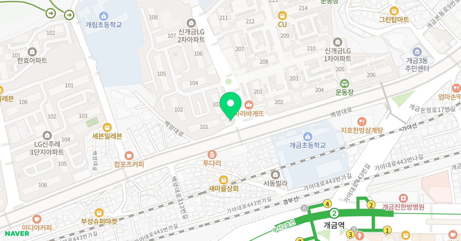 신주례 태권도 저학년전문교육관 위치