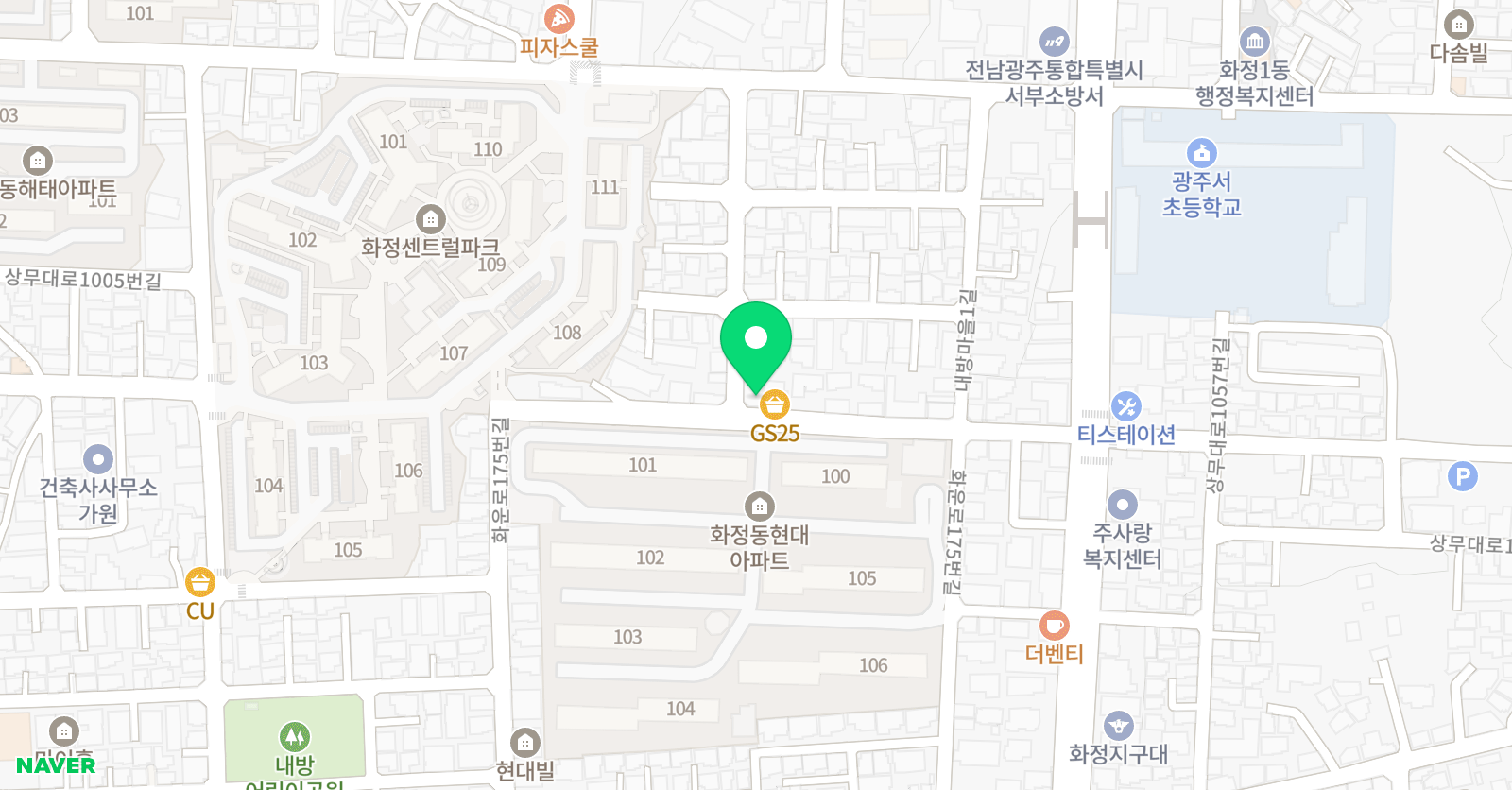 3030 올탑 영어학원 위치