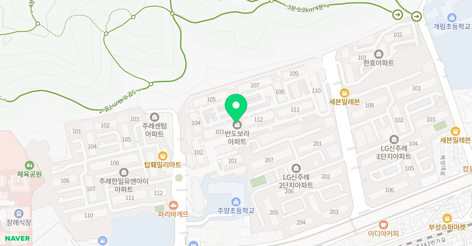 주양 피아노교습소 위치