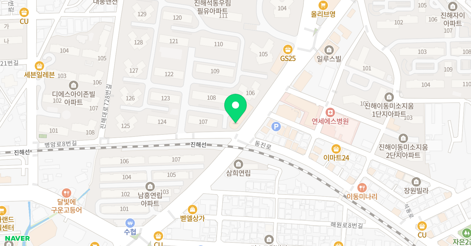 우림필유 미술학원 위치