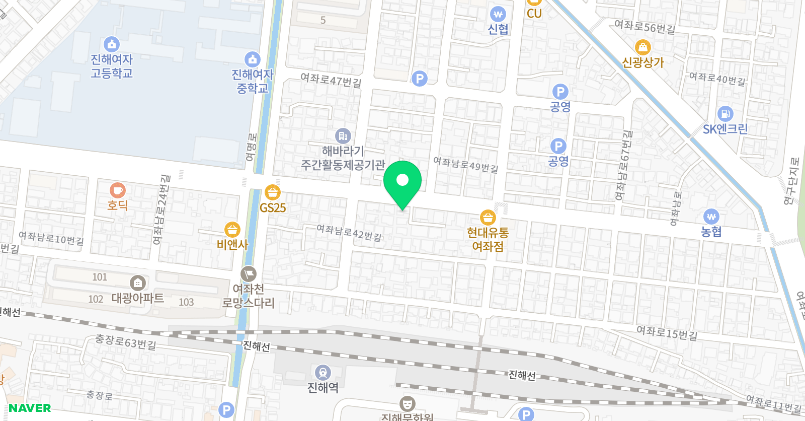 하람 수학교습소 위치