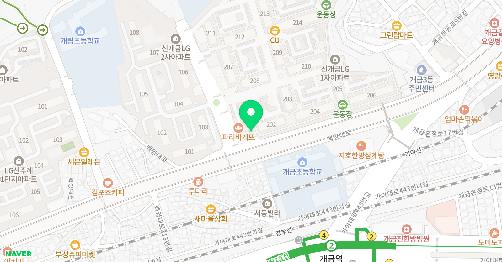 블루밍아트 미술교습소 위치