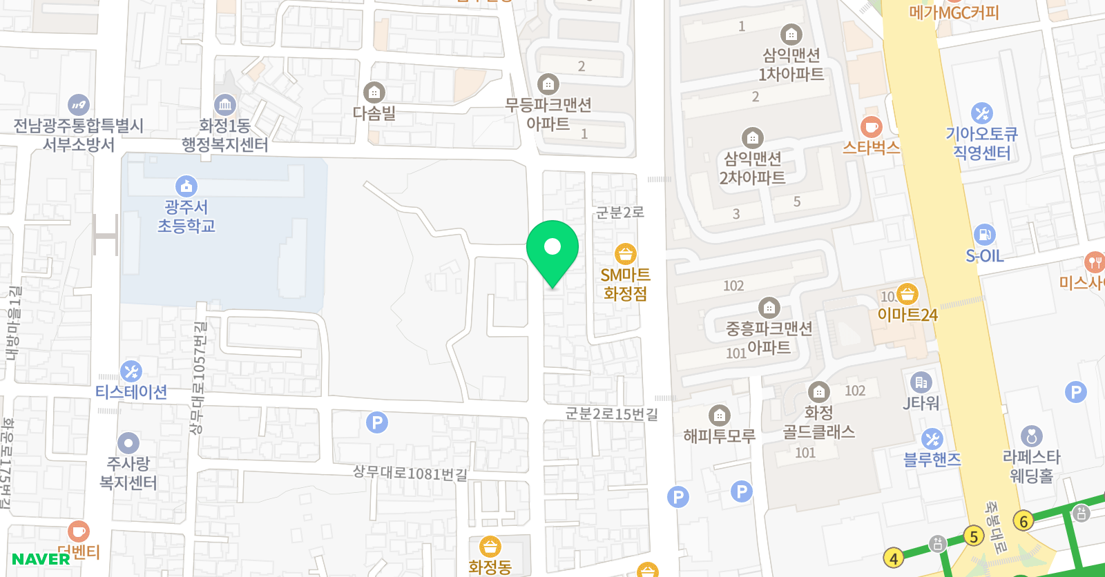 야무짐 주짓수 특공무술 위치