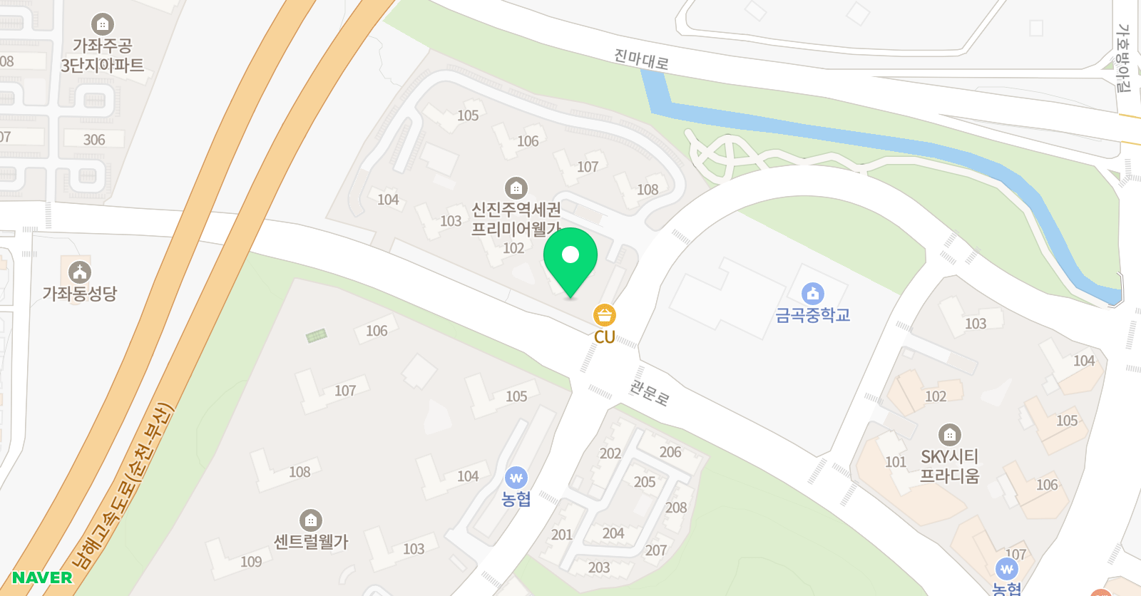 크리스탈S 공부방 위치