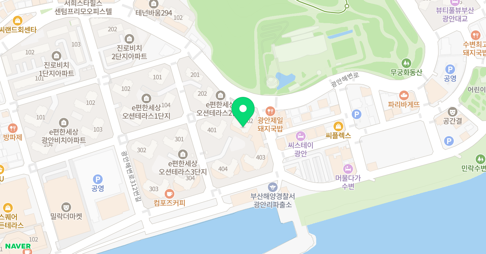 기탄 사고력교실 민락오션테라스교실 위치