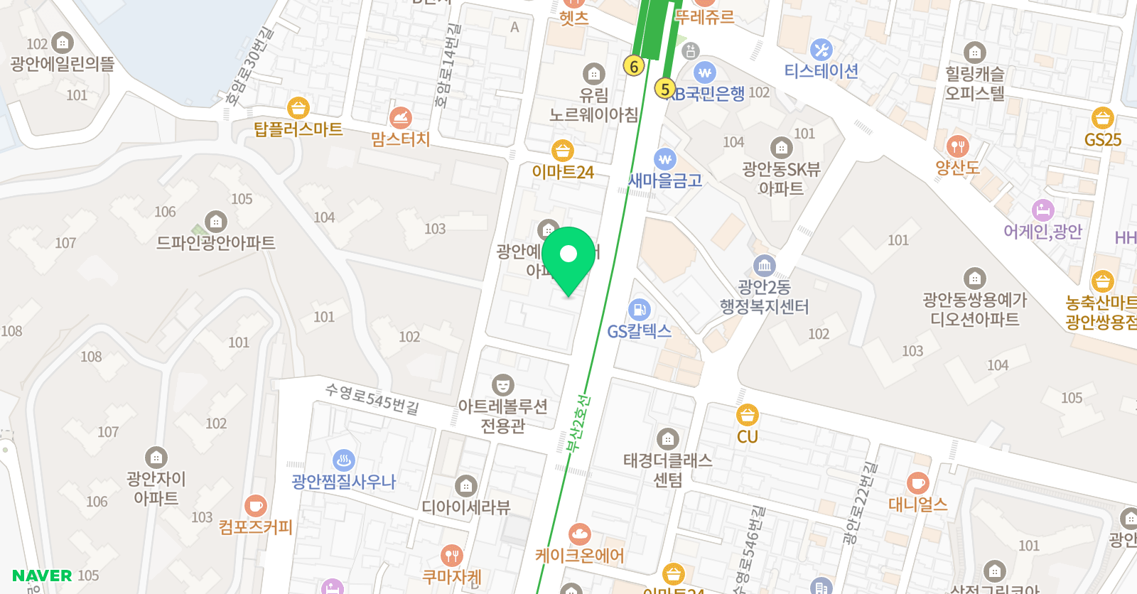 ID BALLET STUDIOS 아이디발레 스튜디오 위치