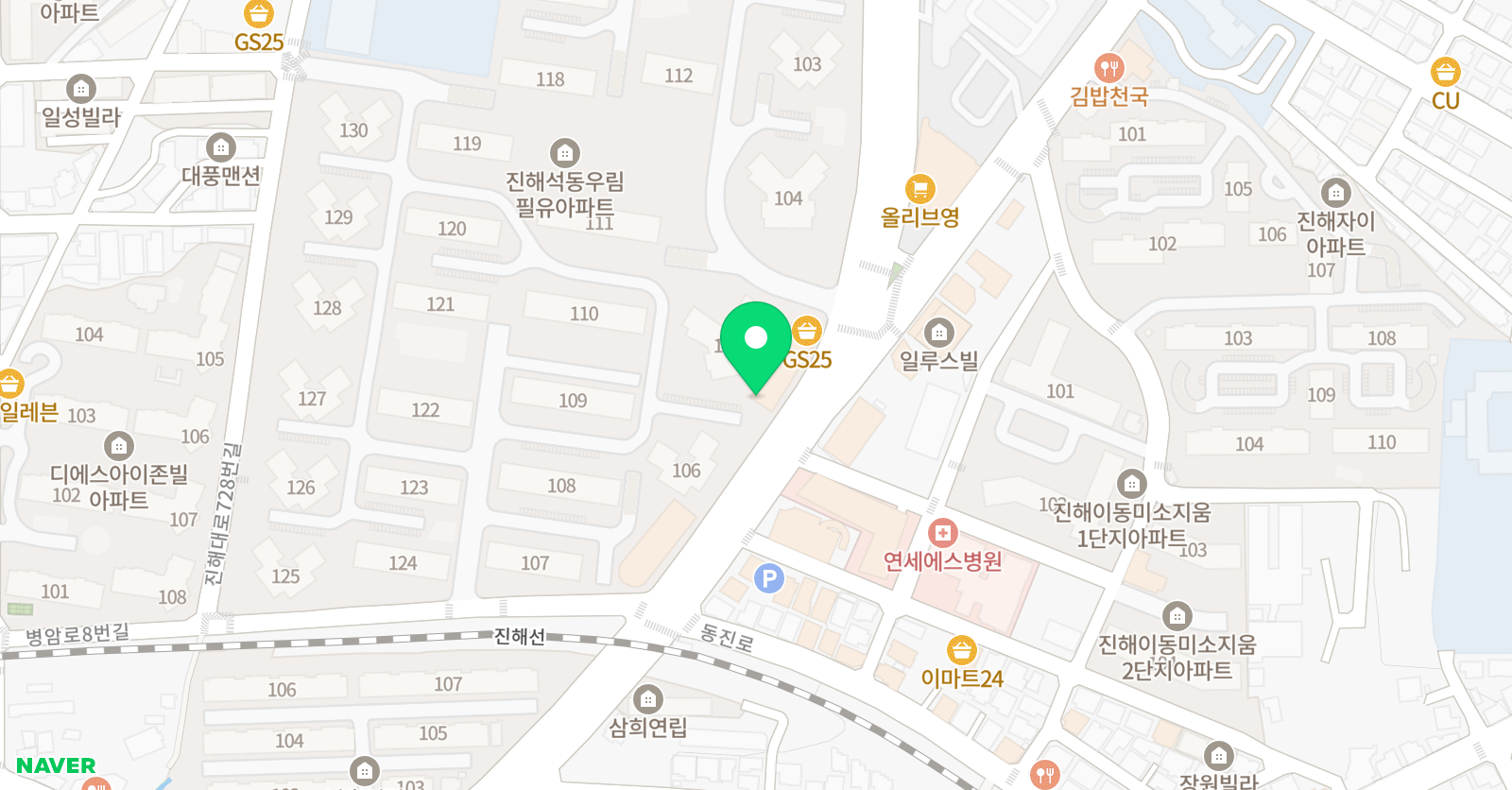 리베 음악학원 위치