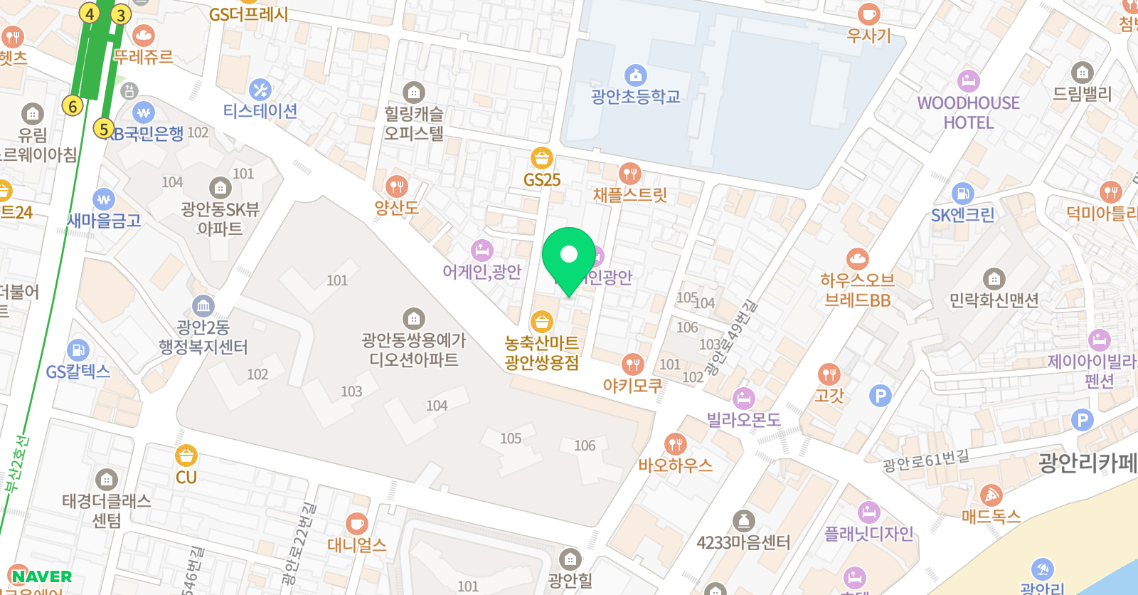 단밤미술 위치