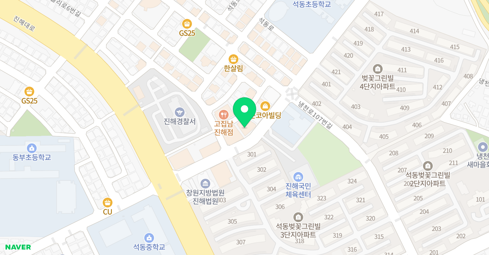 GMT 수학전문학원 위치