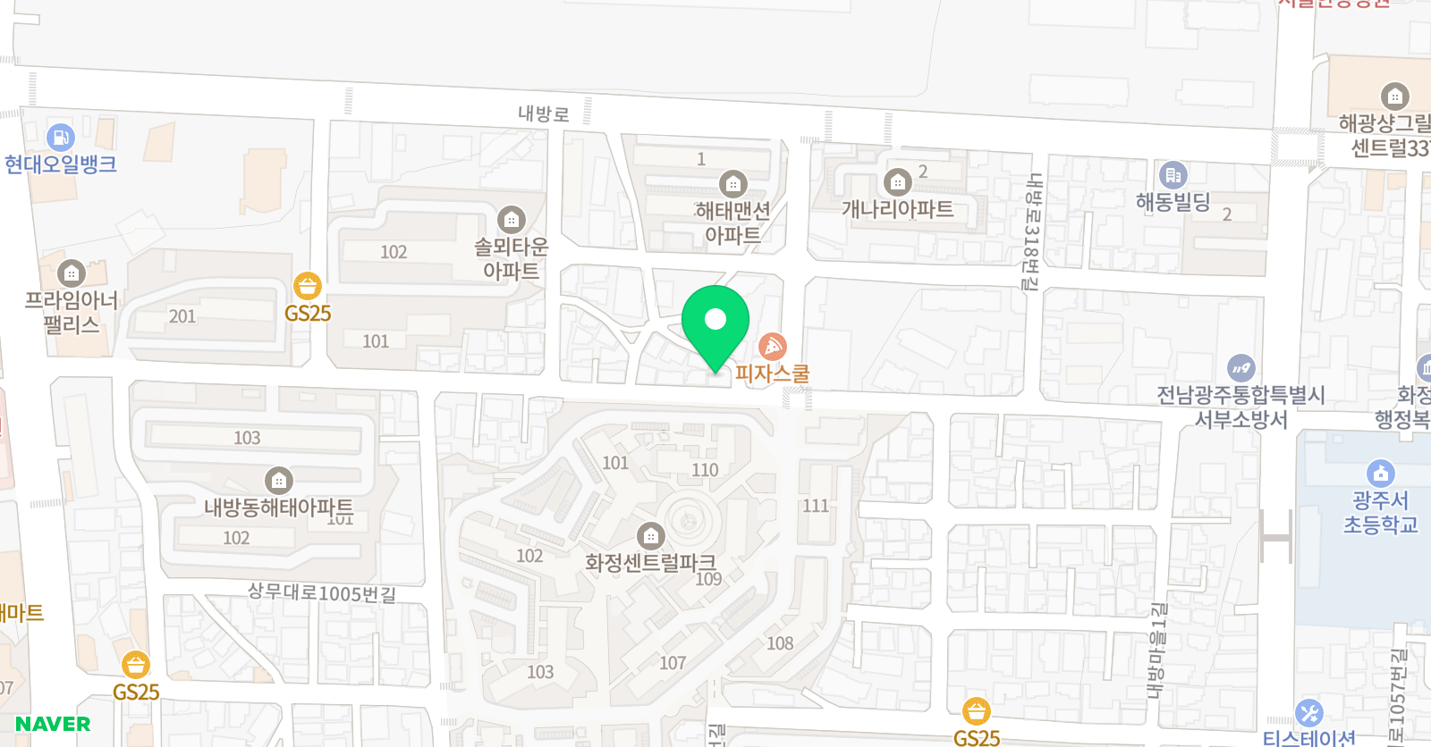 채움 수학학원 위치