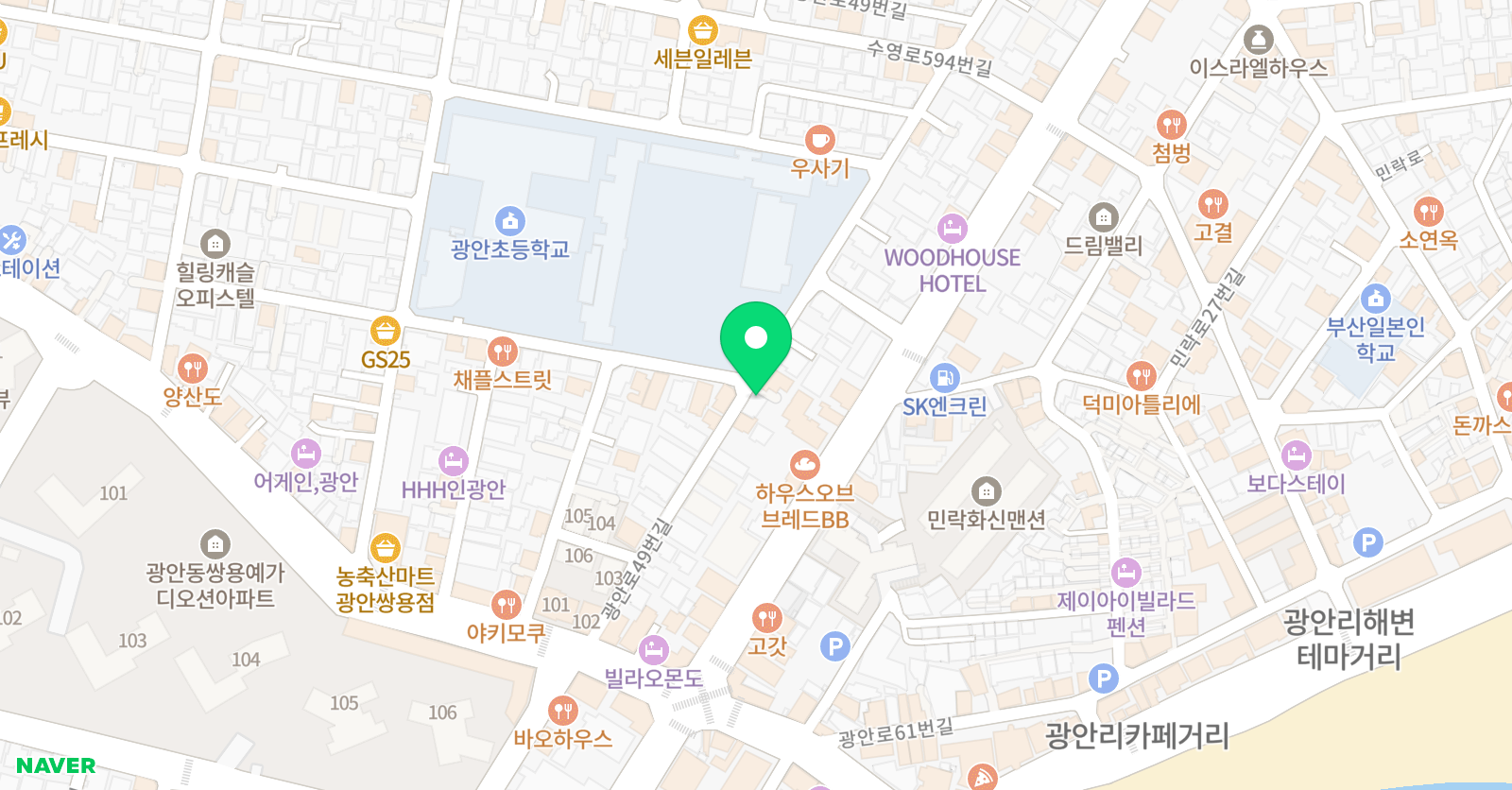 한우리독서토론논술 부산수영광안2동독서교실 위치