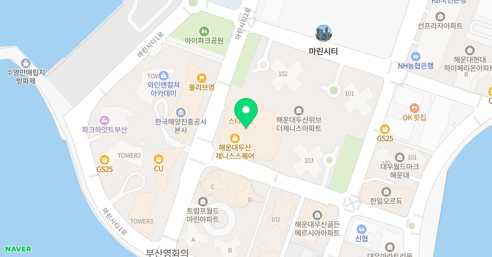 브뤼뮤직스튜디오 음악교습소 위치