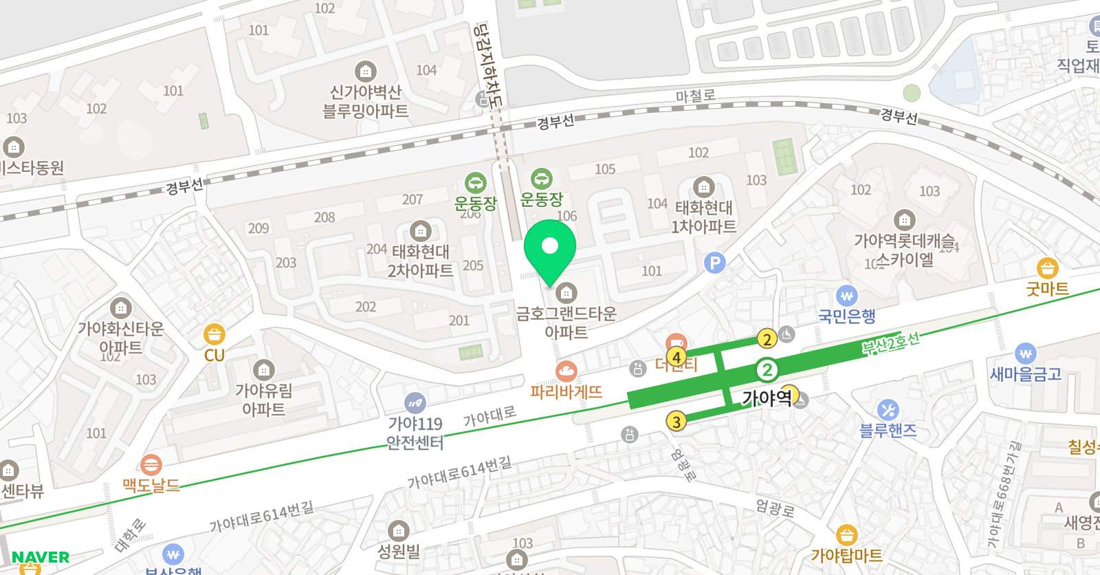 손영애 음악미술학원 위치